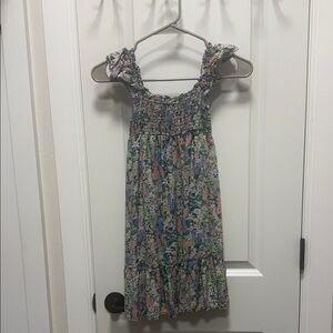 Gap Floral Smocked Dress Size S (7)